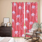 2 Panel Kitchen Cafe Curtains, Desert Camel Sunlight Filtering Nature Air Through, Home Decor Window Covering Tier Curtains for Living Room 80W x 84L inch Summer Sand Camel Animal Vintage Pink