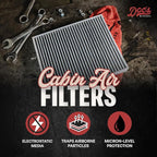 Doc's Diesel Cabin Air Filter D3932C | Compatible with Chevrolet/GMC 6.6L Duramax 2500HD, 3500HD 2020+, Chevrolet/GMC 3.0L Duramax 2020+ | Replaces 13508023
