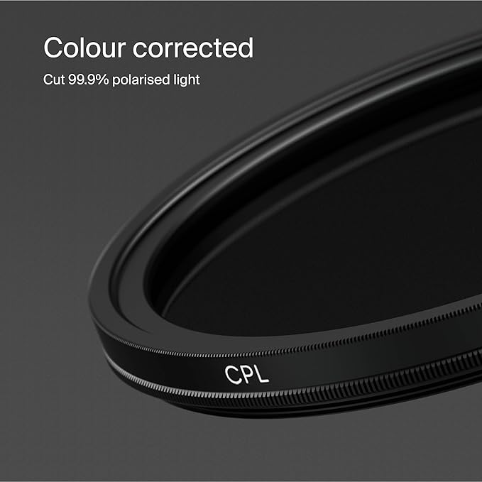 Urth 40.5mm Circular Polarizing (CPL) Lens Filter (Plus+) - 20-Layer Nano-Coated, Slim Design for Camera Lens Polarization