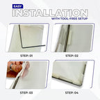 Dexter Lint Screen Replacement – Durable Frameless Dryer Lint Filters for Commercial & Residential Use (9822-026-001) - 19.25" x 32" (Pack of 3)