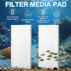 6 Pack Filter Pads for Aquarium Fish Tanks, Aquarium Polyethylene Media Pads