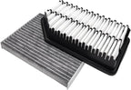 JTBU002-206 Cabin and Engine Air Filters for Kia Soul Engine Cabin Air Filter 2019 2018 2017 2016 2015 2014