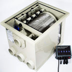 Rotary Drum Filter | RDF 8000GPH | Fully Automatic Water Filter System | Koi Pond, Aquaculture, Fish Farm, Hydroponics, Aquaponics, Natural Swimming Pool, Aquarium, Fountains | 110-120V 60Hz 25212