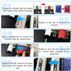 3/4" NPT Heavy Duty Industrial Grade 4 Stage Air Drying System,Auto Drain,Coalescing Filter,Particulate Filter,Double Desiccant Dryer and Air Regulator For Plasma Cutter and Paint Spray