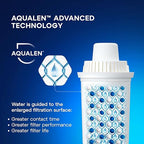 AQUAPHOR Water Filter Pitcher Ideal 7 Cup with 1 x B15 Filter - Black