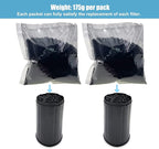 Odor Absorbing Filter Refills for Vitamix FoodCycler Filters, Replacement Activated Carbon for Vitamix Foodcycler Replacement Filters