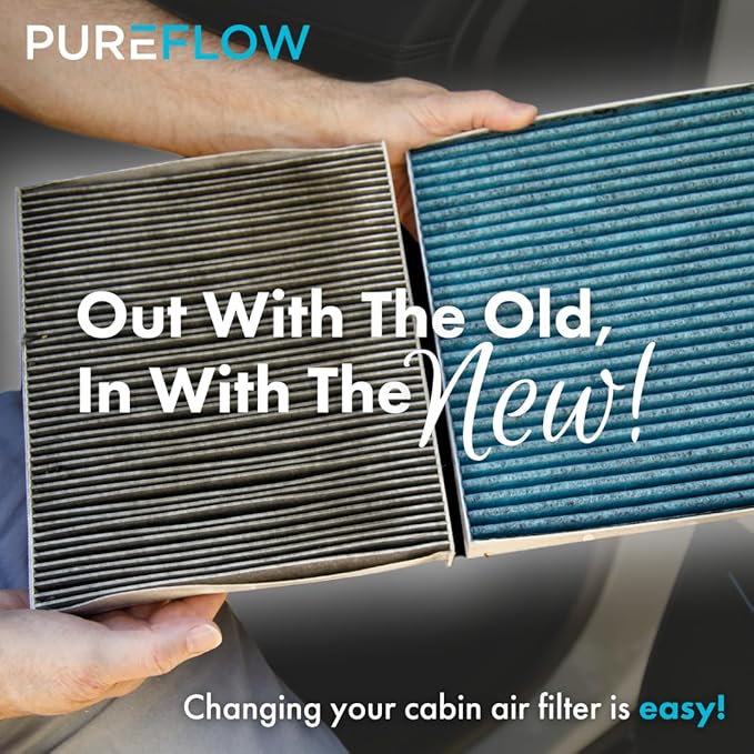 Pureflow Cabin Air Filter PC6067X | Fits 2023-18, 2020-18, 2011 Hyundai Equus G80, 2023-17, 2022-17 G90