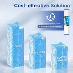 ICEPURE 5 Micron 20" x 4.5" Whole House Grooved Sediment Water Filter Cartridge Replacement for AP810-2, DGD-5005-20, CFDGD2501-20BB, SDC-45-2005, RS18-20, 3Pack