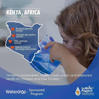 Waterdrop Water Filter Stainless Steel Stand, with Rubberized Non-Skid Feet, Replacement for Berkey® Water Filter System, King Tank Gravity-fed Water Filter System