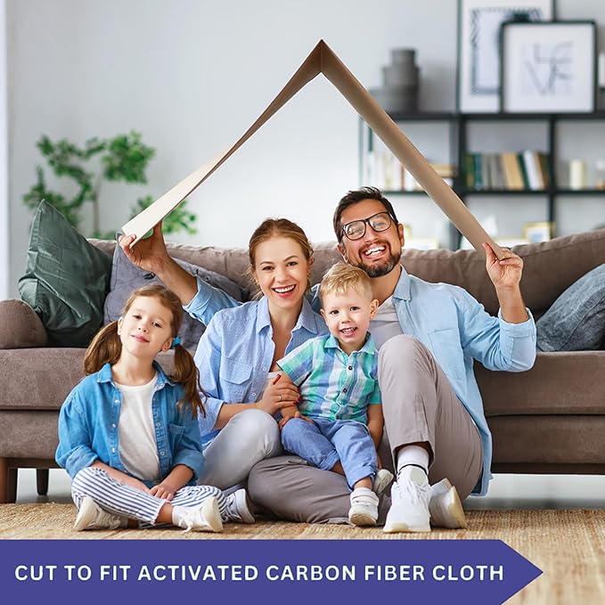 Air Vent Filter 4 x 12 Inch Activated Charcoal, Air Vent Floor Heater Carbon Pre-Filter Sheet 4x12 Inch Work for Home Air Purifier, Register, Ceiling 4" x 12" 14-Pack (Black) Hoctsom