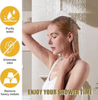 Replacement Cartridges Compatible with Jolie Shower Head Filter- Water Purification Filters (4 pcs)