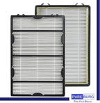 PUREBURG Replacement Filter Compatible with Holmes HAP8615 HAP633 HAP8625 HAP8650B HAP8650B-NU & Biaonaire GE 106633 Air Purifiers,2-Pack HAPF600 + HAPF60