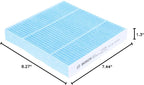 BOSCH 6075C HEPA Cabin Air Filter - Compatible with Select Honda Fit; Scion FR-S; Subaru BRZ; Toyota 86, GR86