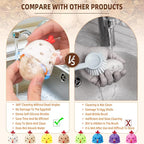 Egg Brush Cleaner, Egg Scrubber Tool for Fresh Eggs, Egg Washer Cleaner Scrubber, Easter Gifts Creative Chicken Shape Egg Wash Brush Silicone Washing Egg Tool - Green