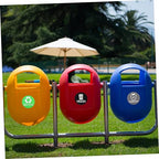 9pcs Trash Can Classification Stickers Self-Adhesive Recycling Decals for Easy Waste Sorting Options for Home and Kitchen Use