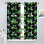 Kids Agriculture Machine Window Curtains, Farm Equipment Tractors Transport Combines Rod Pocket Decorative Windows Curtain for Boys Children Teens Room Decor 55x63in (30% Blackout)