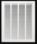HVAC Premium 16 x 18 Duct Opening Steel Return Air Filter Grille, for 1-inch Filter, Removable Door, Flat Stamped HVAC Vent Cover Grille, Outer Dimensions 18.5 x 20.5