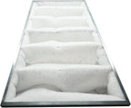 wioboy Paint Spray Booth Intake Filter (23.5" x 46" x 8" (4/case)), 6 Pocket High Capacity Polyester Air Filter