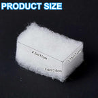 Baquler 30 Pcs Filter Media Compatible with Fluval 306 307 406 407 Water Polishing Pads Polishing Filter Pads