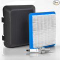 Compatible with Honda Lawn Mower Air Filter GCV160 GVC 190 Air Filter 17211-ZL8-023 17231-Z0L-050 Fit For Honda Mower GCV160 170 Cover For Fuel Pressure Parts Filters Push (Pack 3)