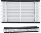 VEVOR 16x28x4 Furnace Air Filter, MERV 13 Pleated HVAC AC Replacement, Electrostatic 12-Month Air Cleaner, 2-Pack (Actual Size: 16.34x27.76x3.98 in), for Improving Home Indoor Quality