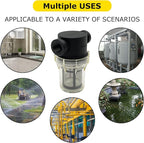 1/2" Female NPT in-Line Strainer with 100 mesh Stainless Steel Filter Screen (1/2“ 100 Mesh)