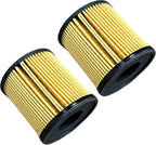 iFJF R12H (R12T Upgrade) Fuel Water Separator Filter Element 10 Micron Only Replacement for Our Own R12H Assembly for Marine or Automotive Replaces S3240 120AT NPT ZG1/4-19 (2Pcs)