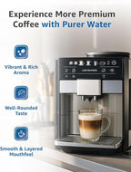 Maxblue Replacement Coffee Water Filter, Compatible with Philips® AquaClean® Filter CA6903/10 CA6903/22, Reduces Limescale Content in Water, TÜV SÜD Certified, Reduces PFAS, PFOA/PFOS (Pack of 3)