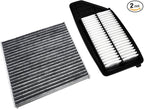 JTBU182-053 Engine & Cabin Air Filter for Honda Insight 1.5L L4 Gas (2019-2022)