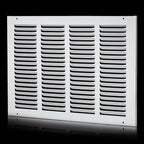 16x10 Return Air Grille(Duct Opening Size),Air Return Vent Cover,Flat Vent Cover,Rejillas De Aire Acondicionado Para Casa,Return Air Grilles,Outer Dimensions:17.75"Wx11.75"H(16"W x 10"H, Duct Opening)