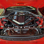 KYOSTAR Universal 6" (152mm) High-Flow Air Filter, Reusable Cone Cold Air Intake, High Performance, Washable, Clamp-On Car High Flow Air Kit, Flange Diameter: 6 Inch, Filter Height: 6.2 Inch, Red