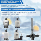SX180DA Lateral Assembly for Hayward S180T Sand Filter, Pool Sand Filter Parts Lateral Assembly with Center Pipe Replacement S210T 1580 Series High-Rate Pool Filter Pump