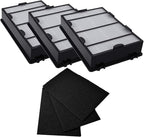 3PCS HAPF600 Air Filter and Pre Filter Replacement for Holmes Air Purifier HAP615 HAP625 HAP650 HAP725 HAP750 HAP1625 HAP1650 HAP1750, for GE 106633 106643 106653 106569 106853