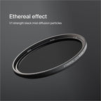 Urth 67mm Ethereal Black Mist ¹⁄₁ Diffusion Lens Filter (Plus+) - Cinematic Effect, 20-Layer Nano-Coated Light Dispersing Particles