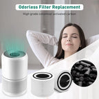 Core 300 Air Purifier Replacement Filter Compatible with LEVOIT Core 300 Air Purifier 3-in-1 H13 True HEPA Air Replacement Filter Compatible with LEVOIT Core 300,300S,P350 (2 Pack)