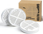 Vitamin C, E & A Shower Filter Replacement Cartridge Compatible with AquaHomeGroup, Helps Remove Chlorine for Healthier Skin & Hair (3 Packs)