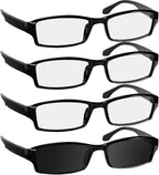 TruVision Readers Reading Glasses, Comfort Spring Hinges for Men and Women, 9501HP
