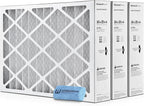 16x25x4 Air Filter Replacement MERV 11, FC100A1029 Pleated HVAC AC Furnace Filters with Wholesalehome Cleaning Cloth, 3-Pack (Actual Size: 15.94 x 24.86 x 4.38 Inches)