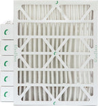 Glasfloss ZL 18x24x4 MERV 13 (FPR 10) 4" Inch Air Filters for AC and Furnace. Case of 6. Actual Size: 17-1/2 x 23-1/2 x 3-3/4