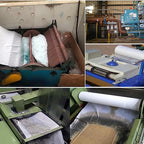 Cutting Fluid Filter Paper for Machine Tools and Grinders - Mixed Fiber Material for Industrial Oil Filtration (Size: 100cm X 100m / 3.28 x 328 ft)