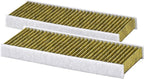 Purolator PBC25764 PurolatorBOSS Automotive Cabin Air Filter with Febreze & Activated Carbon, Car & Truck Passenger Compartment OEM Filter Replacement for Nissan Frontier, Pathfinder, and more