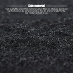 Eagles Square Compost Bin Filters, 10PCS, 4.7" x 4.7" x 0.4" Charcoal Filters for Kitchen Compost Bin Pail, Square Activated Carbon Filter Bio Bucket Filter Universal Size