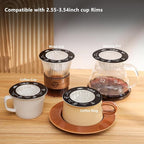 UFO Coffee Filter Paper Bag, Portable Hanging Ear Drip Coffee Bag, Single Serve Disposable Pour Over Filter Bag for Camping, Travel, Office, Home, No Adhesive, 16pcs (UFO)