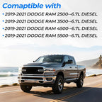 6.7L Cummins Fuel Filter Water Separator set for 2019 2020 2021 2022 2023 2024 Ram Turbo Diesel Engines 68157291AA 68436631AA and Oil Filter 5083285AA