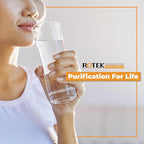 Reverse Osmosis Alkaline pH+ Water Filter Set | 10 Replacement Water Filters with 100 GDP Membrane | 1 Year Supply | Under Sink RO Water Filter | PP, GAC, CTO, ROM, PC, ALK | Universal 10 Inch Size