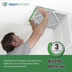 14x14x1 Air Filter 4 Pack, MERV 8 Pleated Dust Defense Air Filters Replacement Air Conditioner HVAC AC Furnace Filter, Durable and Lightweight