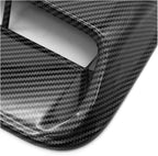 Car Universal Hood Vent Air Outlet Cover Compatible For Infiniti Compatible For Mazda And Tesla Hood Scoop Air Flow Intake Vent Cover(Bright Black)