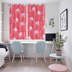 2 Panel Kitchen Cafe Curtains, Desert Camel Sunlight Filtering Nature Air Through, Home Decor Window Covering Tier Curtains for Living Room 104W x 72L inch Summer Sand Camel Animal Vintage Pink