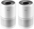 LEVOIT Air Purifier for Home Allergens Pets in Bedroom, Covers Up to 1073 ft² by 56W High Torque Motor, AHAM VERIFIDE, 3-in-1 Filter, HEPA Sleep Mode, Remove Dust Smoke Odor, Core300-P, White, 2 Pack