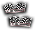 2X Engine Window Air Cleaner Sticker Decal - 427 High Performance for V8 Pro Street, Race, Big Block, Crate Motor Classic Muscle Car, Compatible with Chevrolet Chevy - 5x2.25 inch
